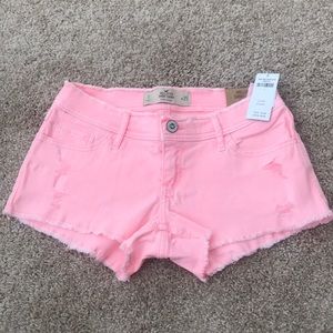 💕PINK HOLLISTER SHORTS. Brand new w/ Tag.💕